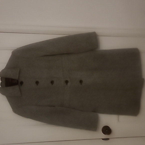 Merona Heather Gray Coat - Picture 8 of 8